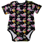 BABY SHORT SLEEVE ONESIE BODYSUIT